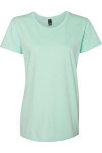 Легкая женская футболка Gildan Softstyle, цвет teal ice