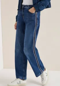 Джинсы прямого кроя mit gallonstreifen Cecil, Blau