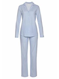 Пижама VIVANCE DREAMS, цвет blau-weiß