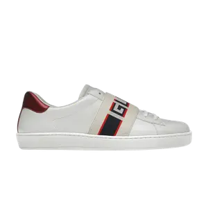 Кроссовки Gucci Gucci Ace Stripe 'White Red Black', белый