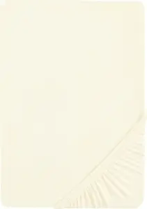 Простыня на резинке biberna Jersey-Elastic 0077866 цвет: жемчужный, размер: 1x 120x200 см - 130x220 см Biberna