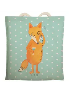 Шоппер Mr. & Mrs. Panda, цвет türkis pastell