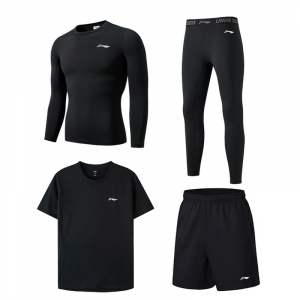 Мужской фитнес-комплект Li Ning, черный