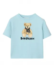 Футболка Thomas Bear BURBERRY KIDS, синий