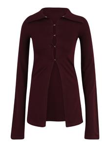 Рубашка ABOUT YOU REBIRTH STUDIOS Laura, бордовый