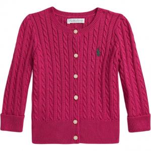 Свитер FW25 для младенцев и малышей Polo Ralph Lauren, preppy розовый