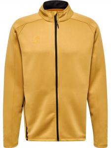 Толстовка Hummel Reißverschluss Jacket Raglanärmel Hmlcima Multisport Herren, цвет ANTIQUE GOLD