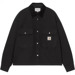 Prescott рубашка-куртка с воротником из вельвета Carhartt WIP, черный