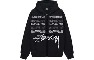 Толстовка унисекс Stussy, цвет Black