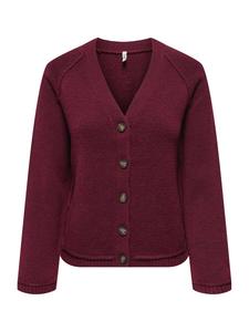 Вязаный кардиган ONLY ONLHAZEL, Wine Red