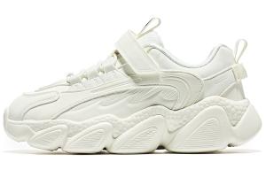 Повседневные туфли Soufflé Low Top для детей с амортизацией, устойчивостью к истиранию и скольжению, цвет ERKE KIDS, айвори