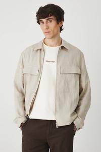 Льняная куртка Medicine, бежевый