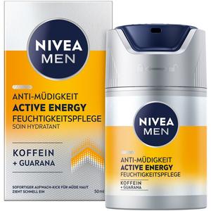 Крем для лица nivea men active energy gesichtspflege Nivea, объем 50 мл