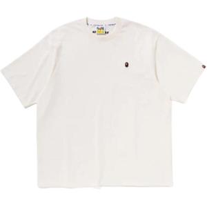 Футболка Bape One Point расслабленного кроя A BATHING APE, слоновая кость