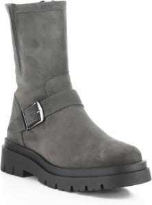 Bos. & Co. Замшевые ботинки на молнии сбоку - Mich, Anthracite