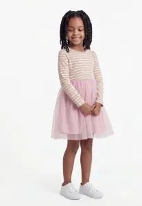 Платье из тюля ftaias ls Name It, Dawn Pink/Cloud Dancer