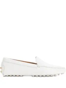 Лоферы Гоммино Tod'S, белый