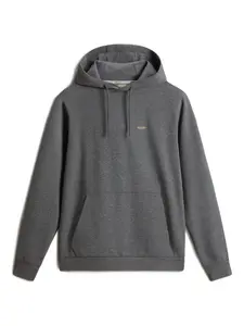 Худи с логотипом WOOLRICH, серый