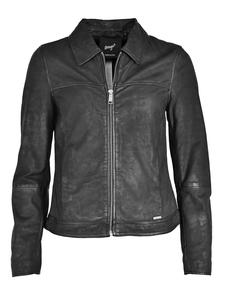 Кожаная куртка Maze 4202117, черный