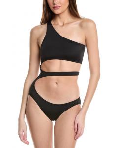 Женский цельный купальник Norma Kamali, черный