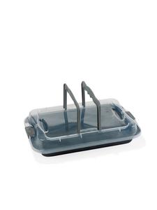 Сковорода с крышкой серого цвета Funktion