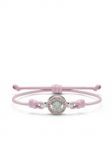 Браслет с декором Medusa Versace, серебристый