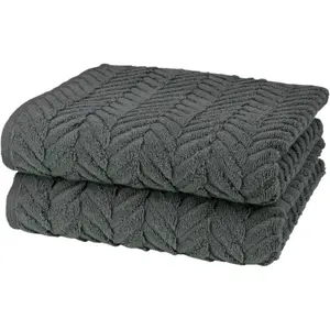 Полотенца Sensual 9001 100% хлопок Ross, антрацит