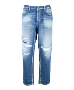 Прямые джинсы Dondup, синий