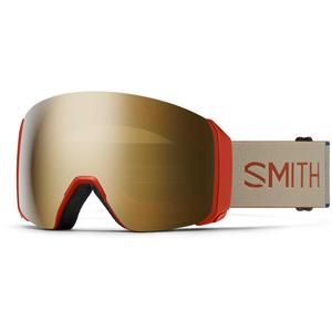 Снежные очки 4D MAG XL Smith, Rust/ChromaPop Sun Black Gold