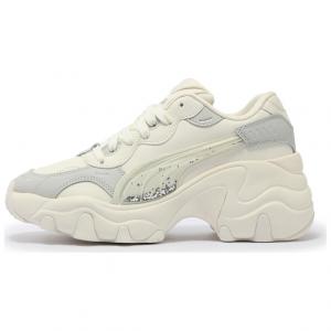 Кроссовки Puma Pulsar Wedge Chunky Sneakers Women's Low-top White Gray Silver, белый
