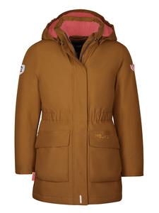 Пуховик Trollkids Alesund, светло коричневый