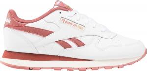 Кроссовки Reebok Classic Leather для детей и подростков, Big Kid (8-12 Years) Ftwwht Sedros Chalk
