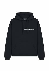 Толстовка MIRA EMBROIDERY UNISEX VINTAGE HOODIE - Hoodie Mira Paris, черный