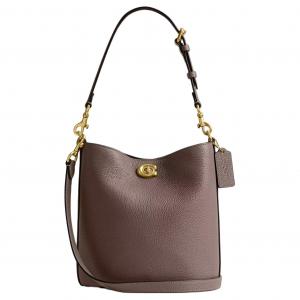 COACH Кожаная сумка-ведро через плечо