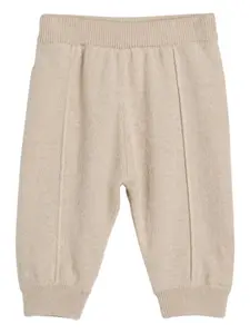 Кашемировые брюки Brunello Cucinelli Kids, нейтральный