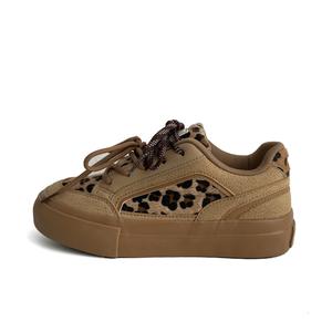 Дышащие низкие кроссовки для скейтбординга для женщин City camel, Brown