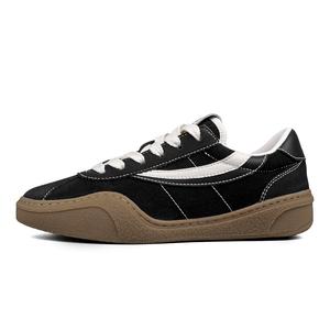 N6N8 Женские противоскользящие и износостойкие легкие низкие кеды повседневные черные, цвет Black