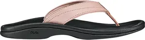 Женские сандалии OluKai Ohana, цвет Petal Pink/Black