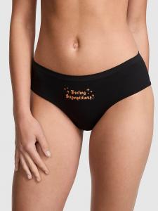 Бесшовные трусики-хипхаггеры Pink, smooth black feeling superstitious graphic