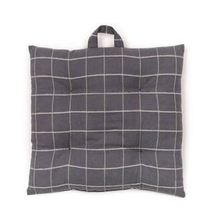 Подушка для стула Today MOUNTAIN, серый - хлопковая ткань - 40 x 40 x 40 см