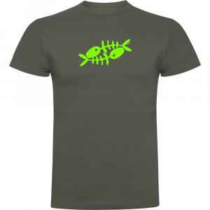 Футболка Kruskis Fishbones, зеленый