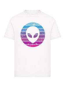 Рубашка F4NT4STIC Alien Kopf, белый