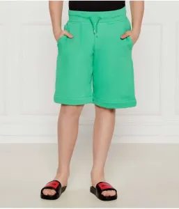 Шорты relaxed fit Hugo Kids, зеленый