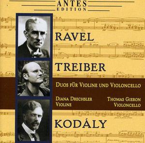 CD диск Ravel / Drechsler / Gieron: Duos for Violin & Violincello