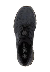 Полуботинки, Memo Мягкая стелька, подошва RIRICON, женские Rieker, цвет 14 Ozean/ Pazifik