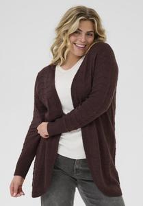Кардиган Kaffe Curve KCEMANA KNIT CARDIGAN, Fudge/Bordeaux