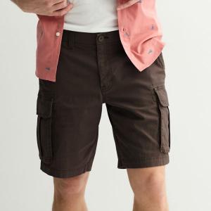 Мужские повседневные шорты-карго Flexwear из рипстопа, 10 дюймов Sonoma Goods For Life, цвет berkley brown