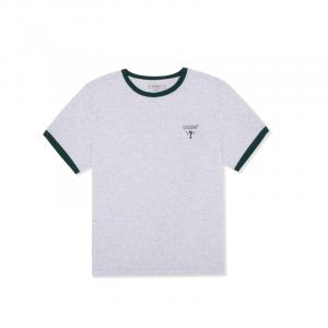 Футболки Unisex с круглым вырезом, умеренно прямого кроя GUESS, mrh-серый