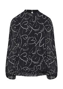 Блуза s.Oliver BLACK LABEL, темно-синий