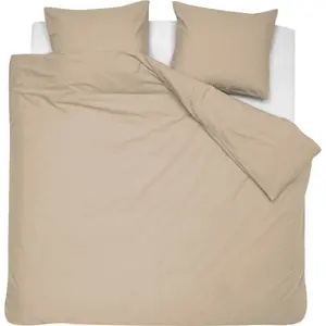 Постельное белье Damai «Органик Сатин» в элегантных тонах, серо-коричневый